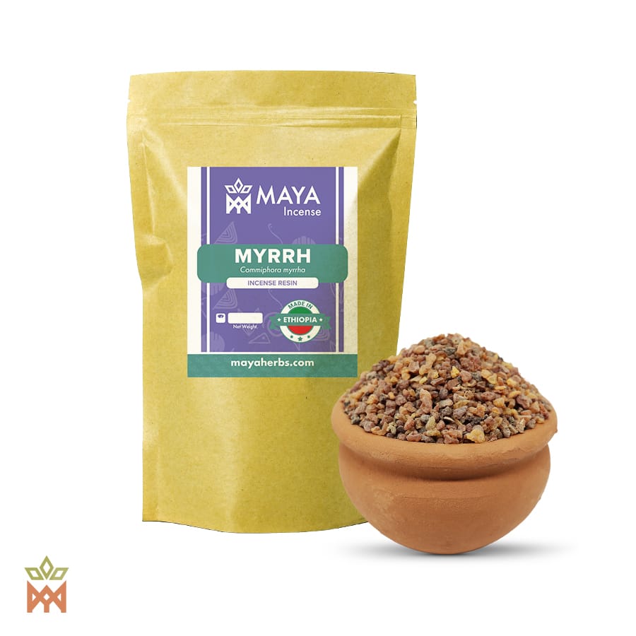 Myrrh Incense Resin Granules from Ethiopia - Commiphora Myrrha