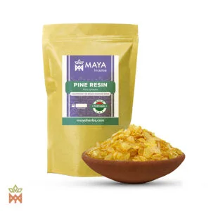 Pine Resin (Pinus Sylvestris) - Colophony or Rosin Incense Resin from Portugal