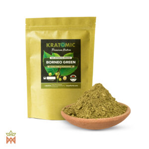 Borneo Green Nano Kratom (Mitragyna speciosa) – Powdered Leaves from Indonesia