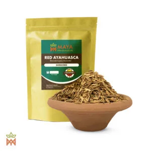 Ecuadorian Red Ayahuasca (Banisteriopsis muricata) - Shredded Vine from Ecuador