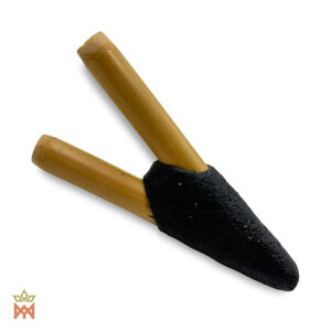 Bamboo Kuripe - Simple Black