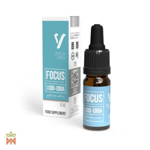 CBD + CBDA Oil - Verum Viridi Moods - Focus - 10ml